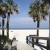 This white-sand beach that has been rated among the top 20 beaches in the United States!